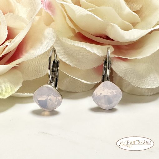 Antiallergén, Swanis® párna kristályos francia kapcsos fülbevaló - Lili Rose water opal 10