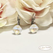 Antiallergén, Swanis® párna kristályos, francia kapcsos fülbevaló - Lili Crystal MI 10