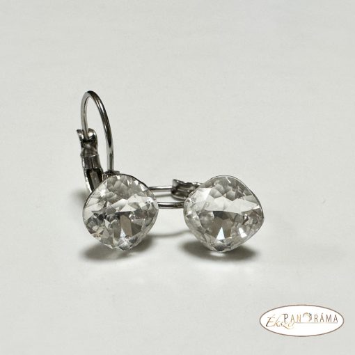 Antiallergén, Swanis® párna kristályos francia kapcsos fülbevaló - Lili Crystal 10