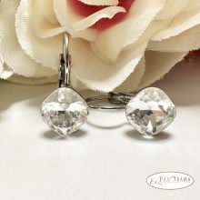 Antiallergén, Swanis® párna kristályos francia kapcsos fülbevaló - Lili Crystal 10