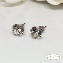 Swanis®  kristályos fülbevaló 8 mm - Crystal