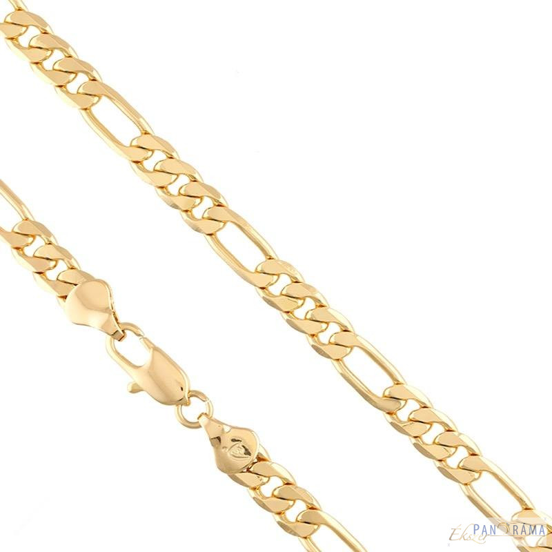 18 K Gold Filled nyaklánc Napóleon - 4 mm széles